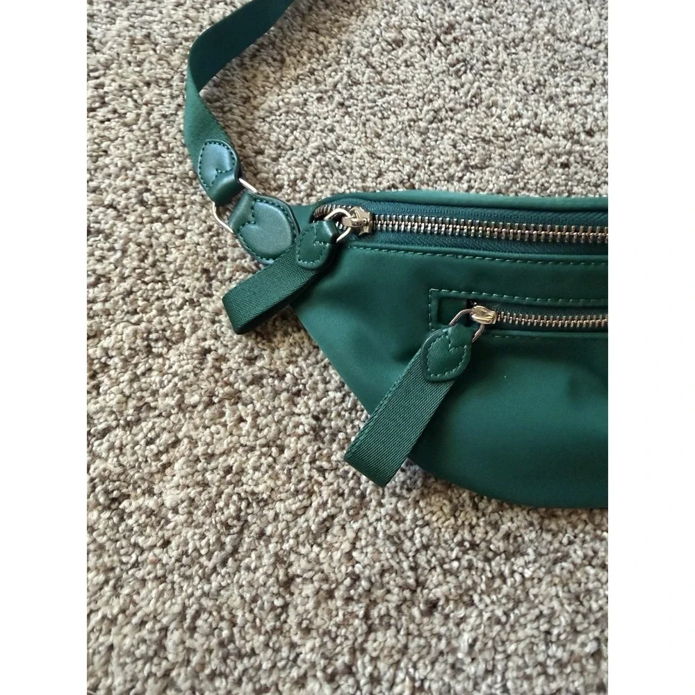 Kate Spade Chelsea Nylon Belt Bag Fanny Pack  - Deep Jade Green